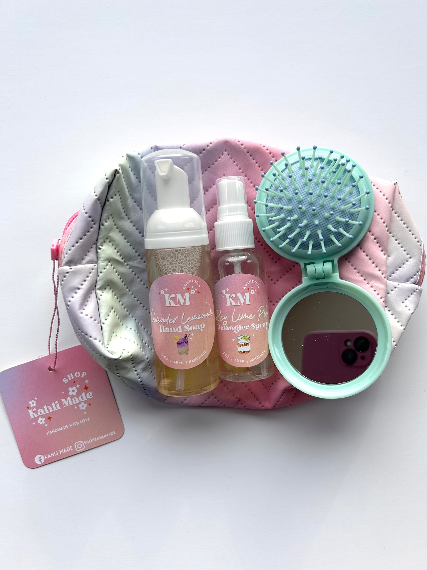 Lavender Lemonade + Keylime Cosmetic Set