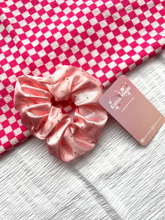 Satin Sparkle Scrunchie