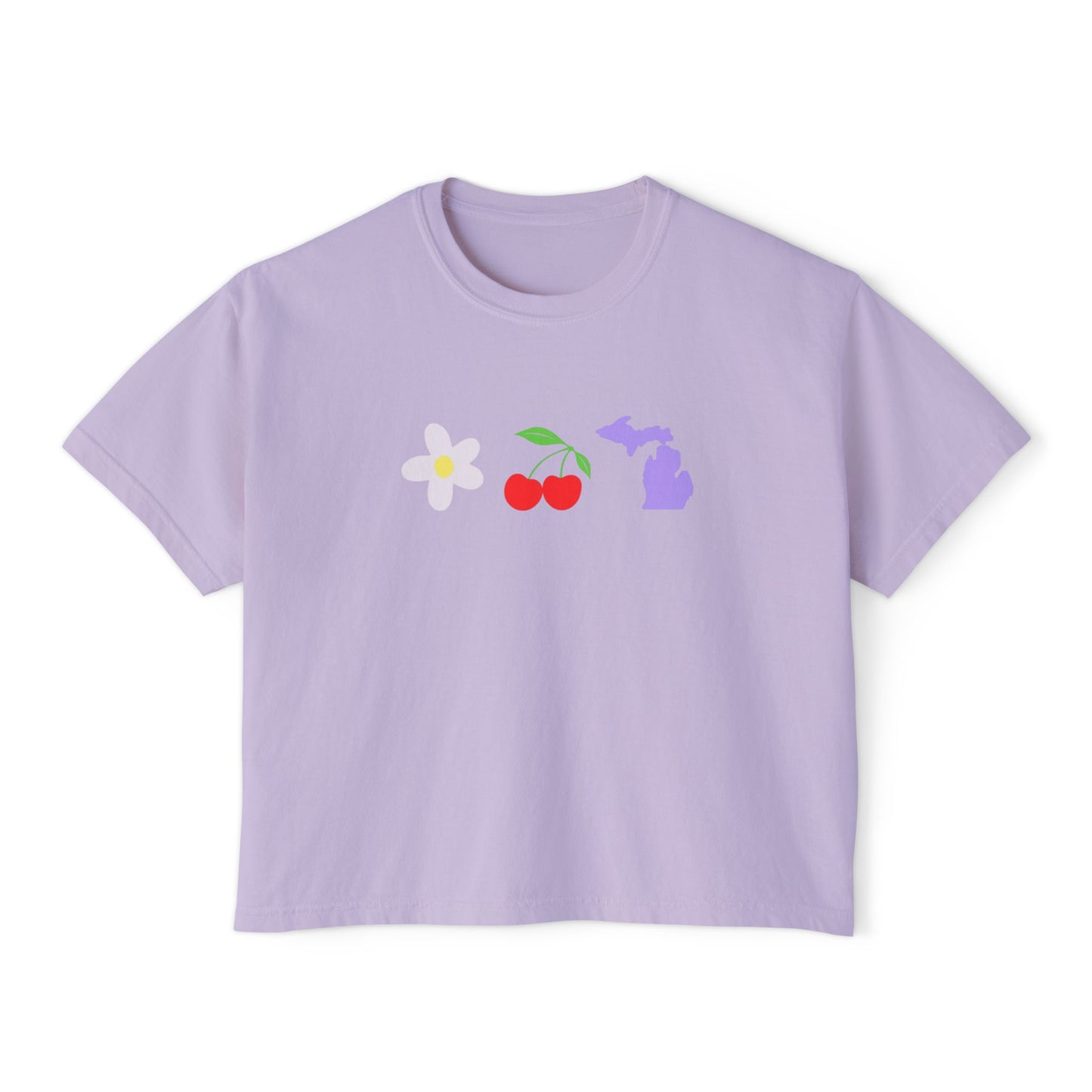 Mama Floral Cherry Michigan T