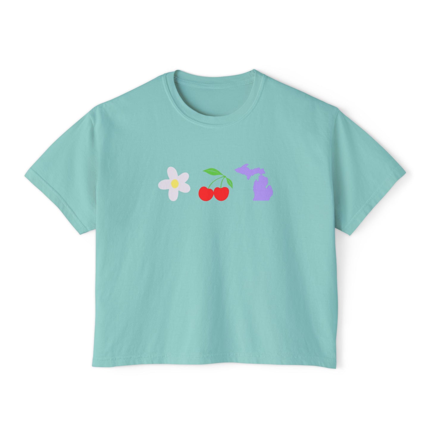Mama Floral Cherry Michigan T