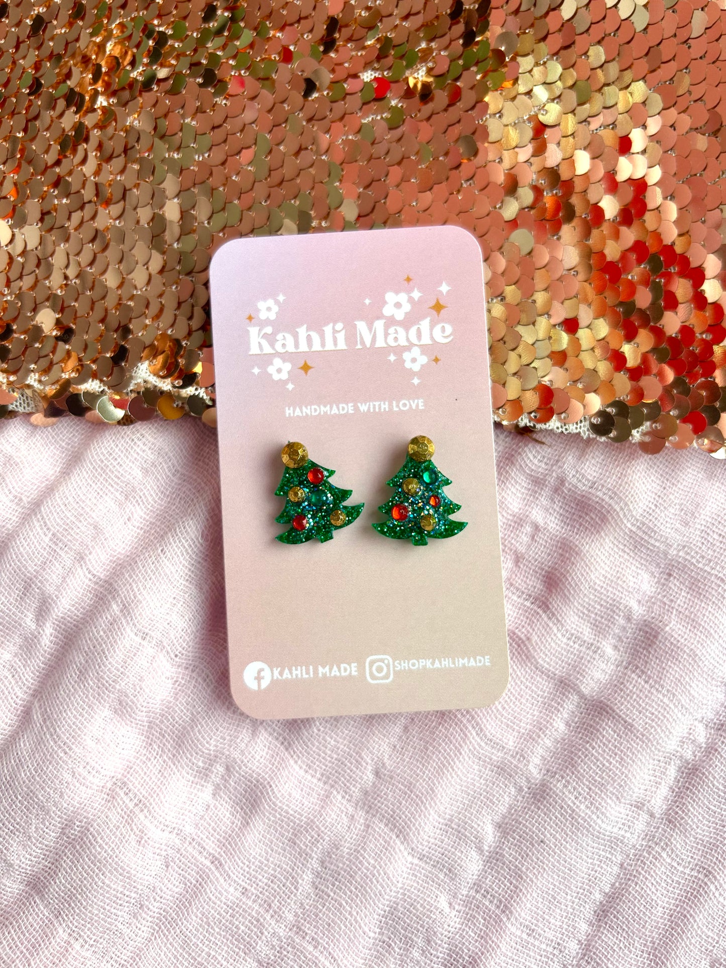 Christmas Tree Studs