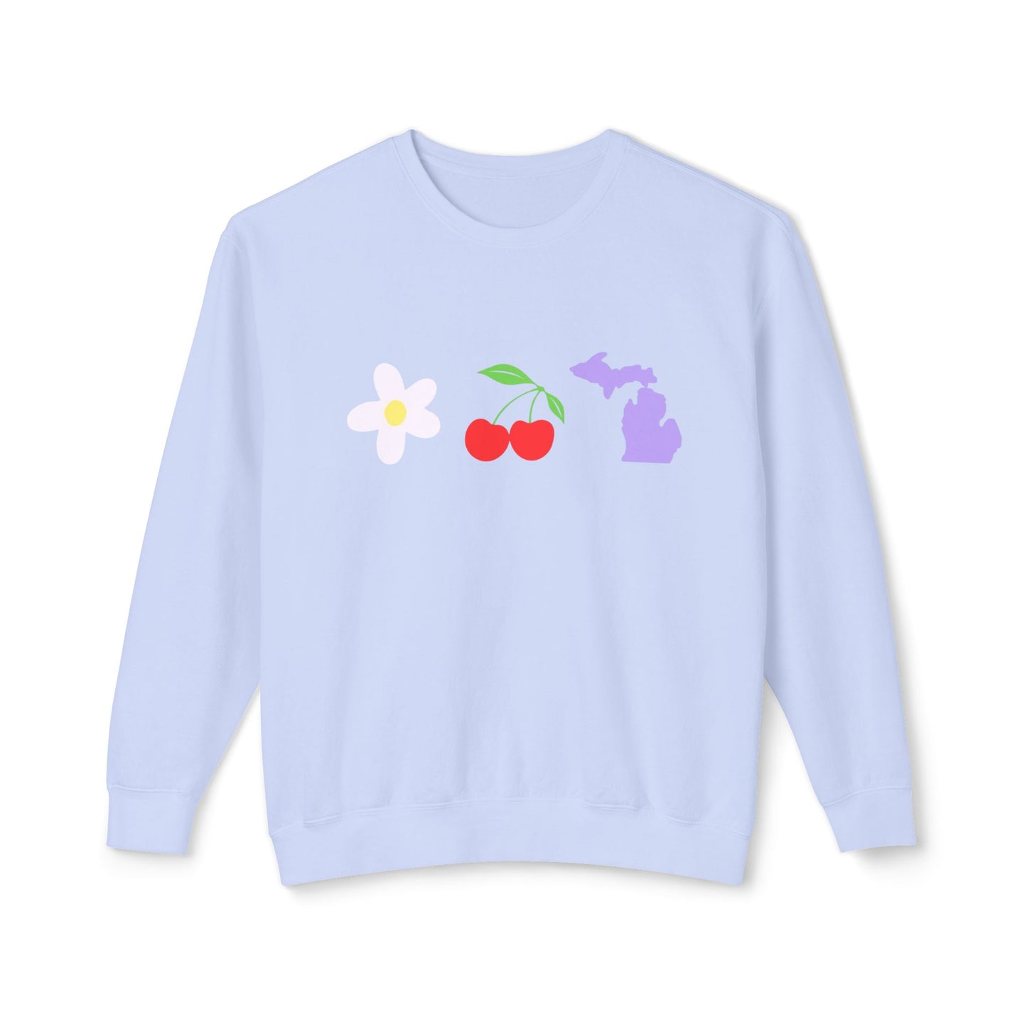 Women's Cherry Floral Crewneck