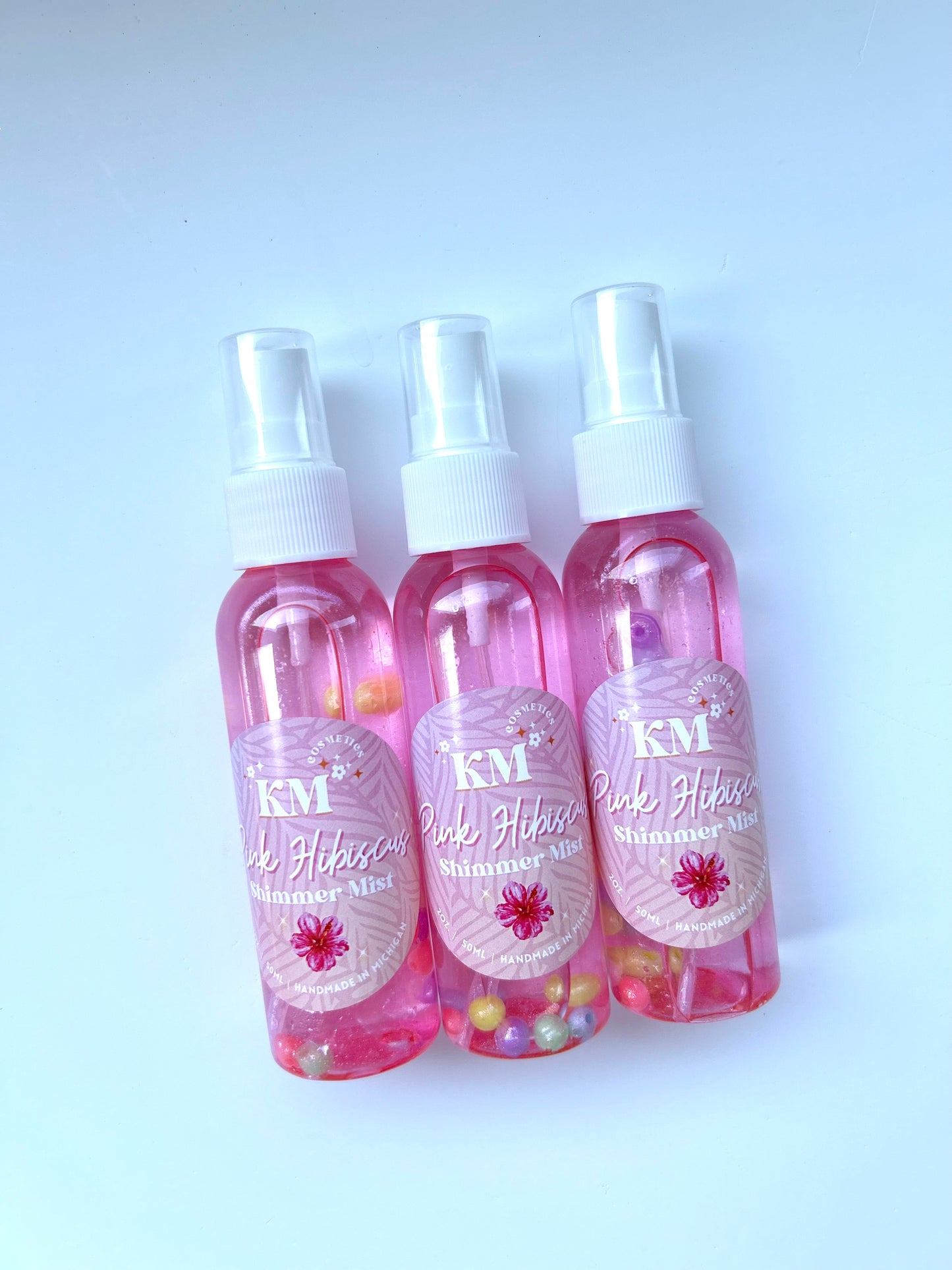 Pink Hibiscus Shimmer Mist