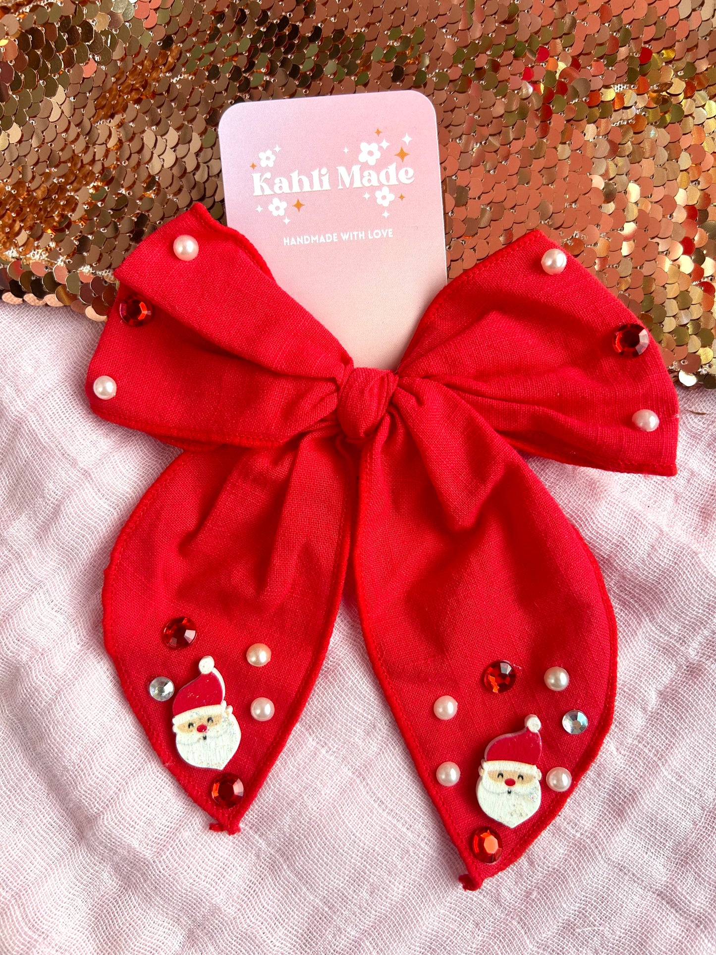 Santa Bow
