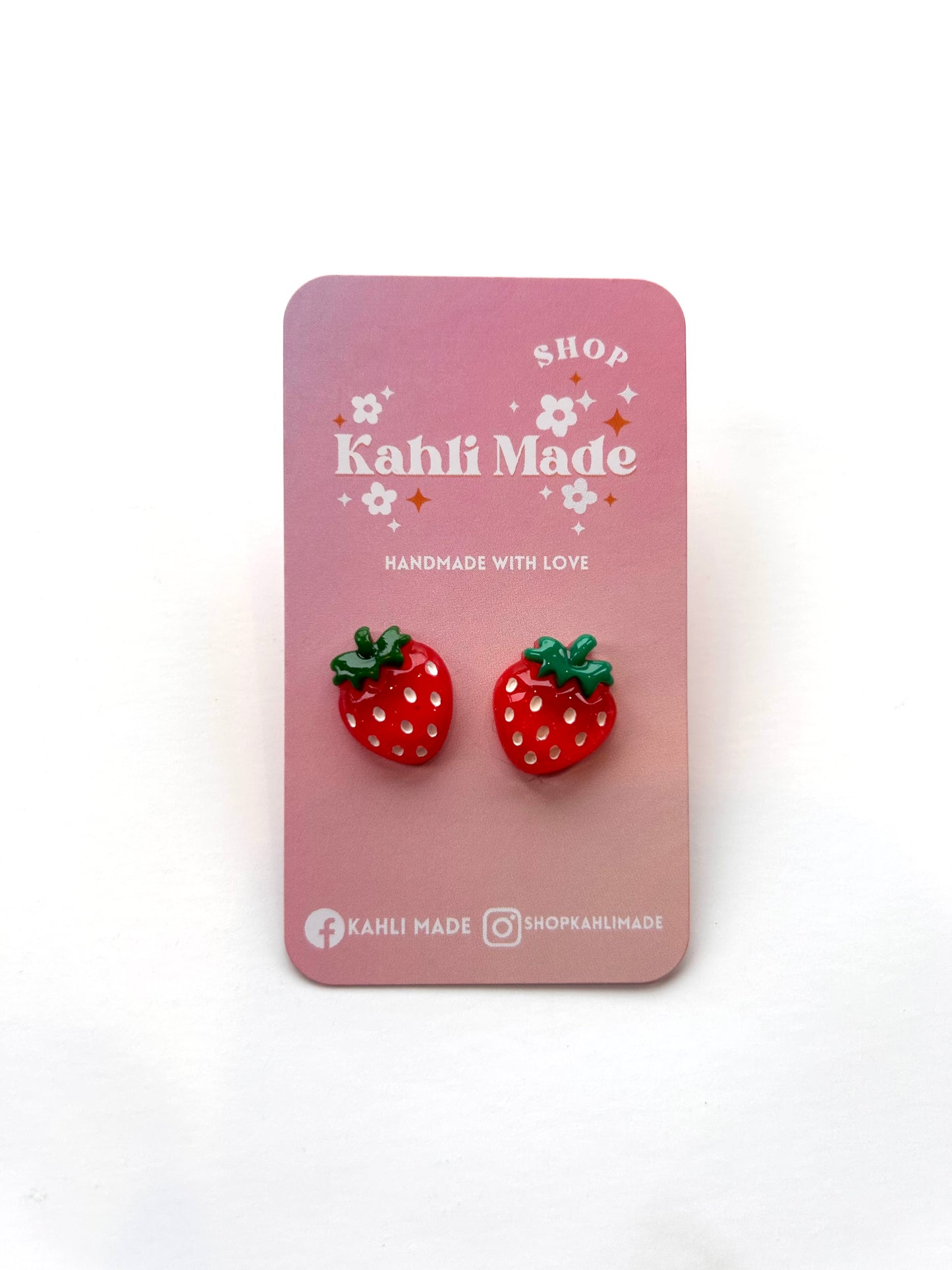 Strawberry Studs