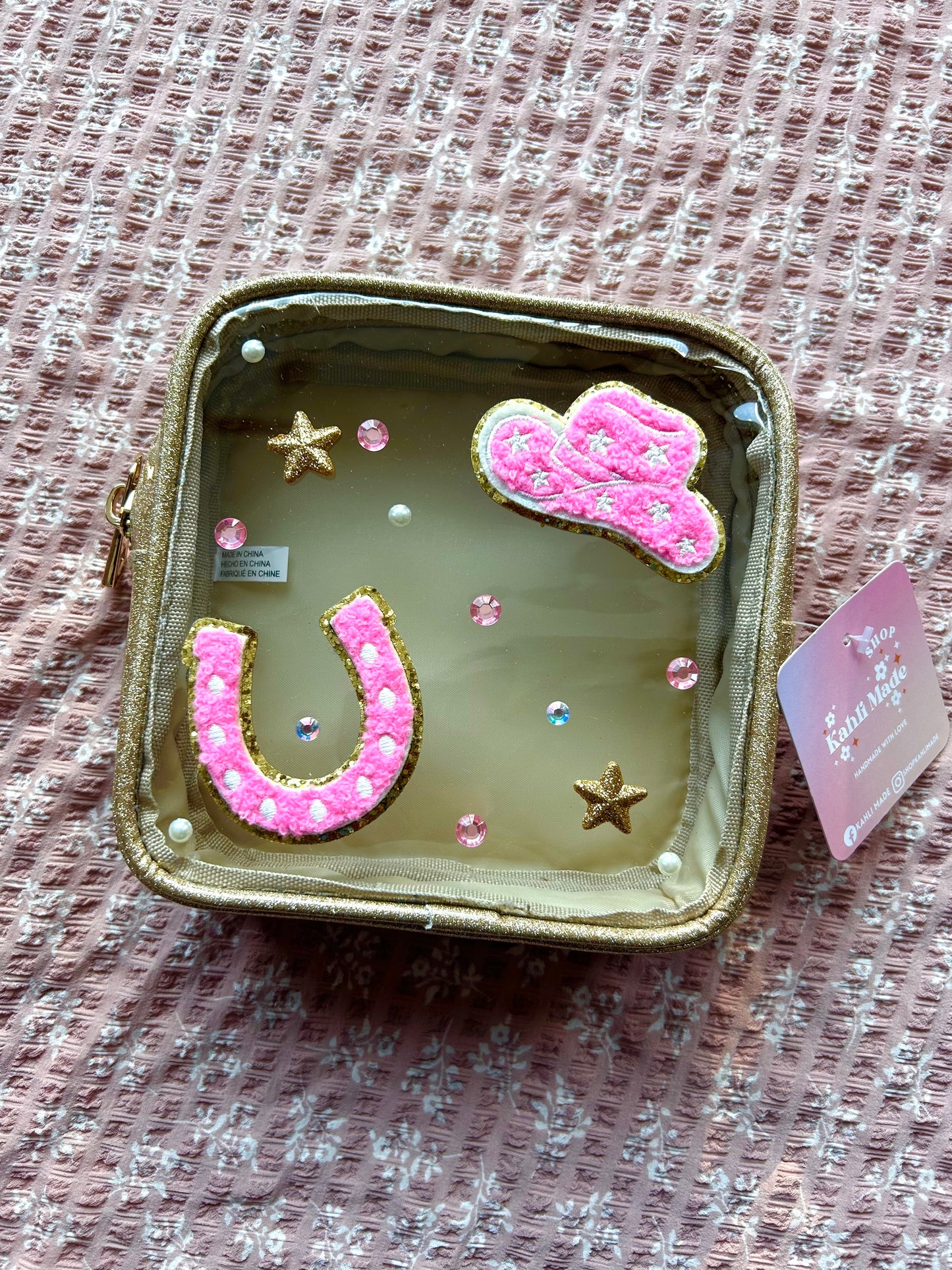 Cowgirl Cosmetic Bag