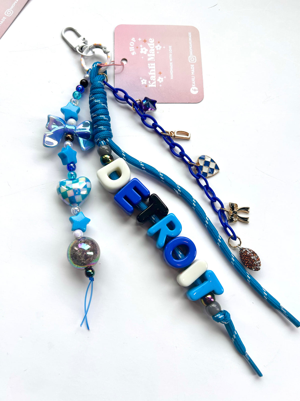 Detroit Bag Charm