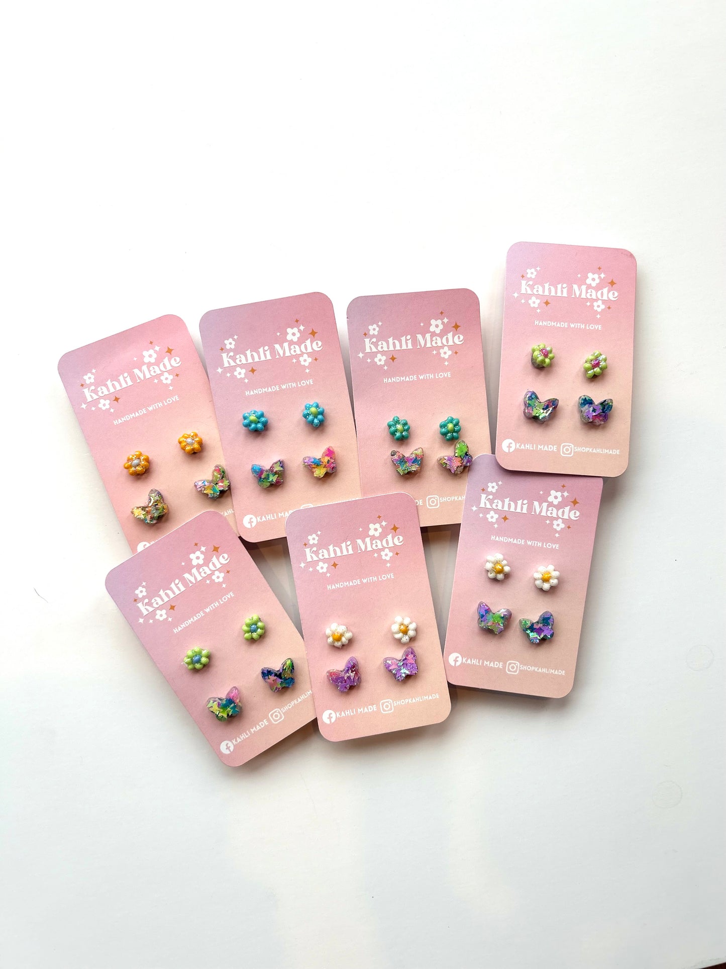 Butterfly Stud Packs