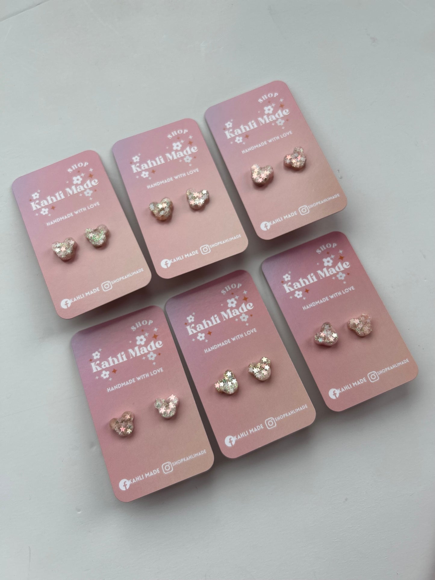 Mouse Head Studs
