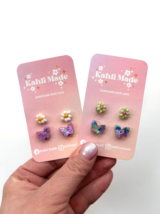 Butterfly Stud Packs