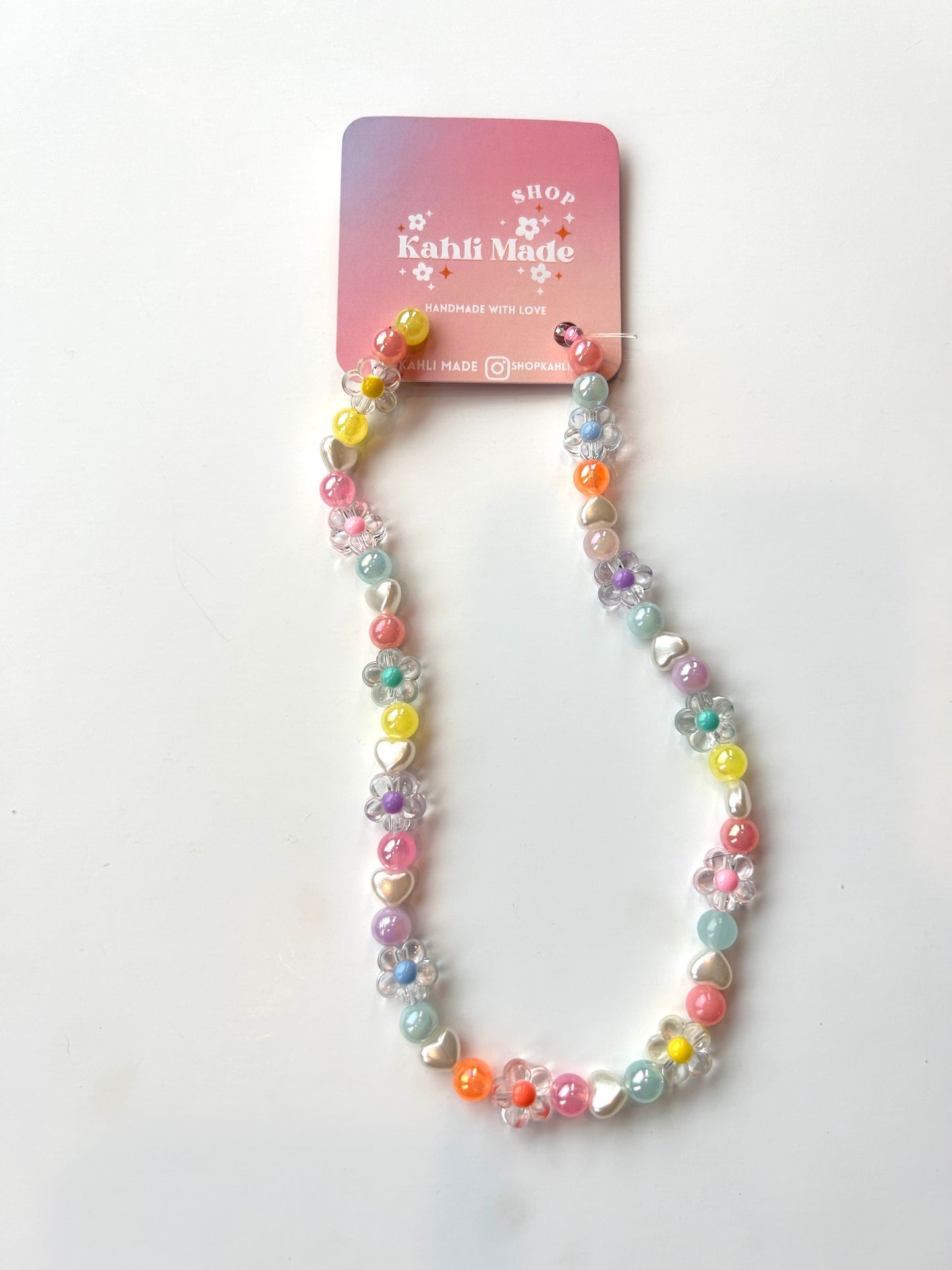 Spring Bubble Bead Necklace
