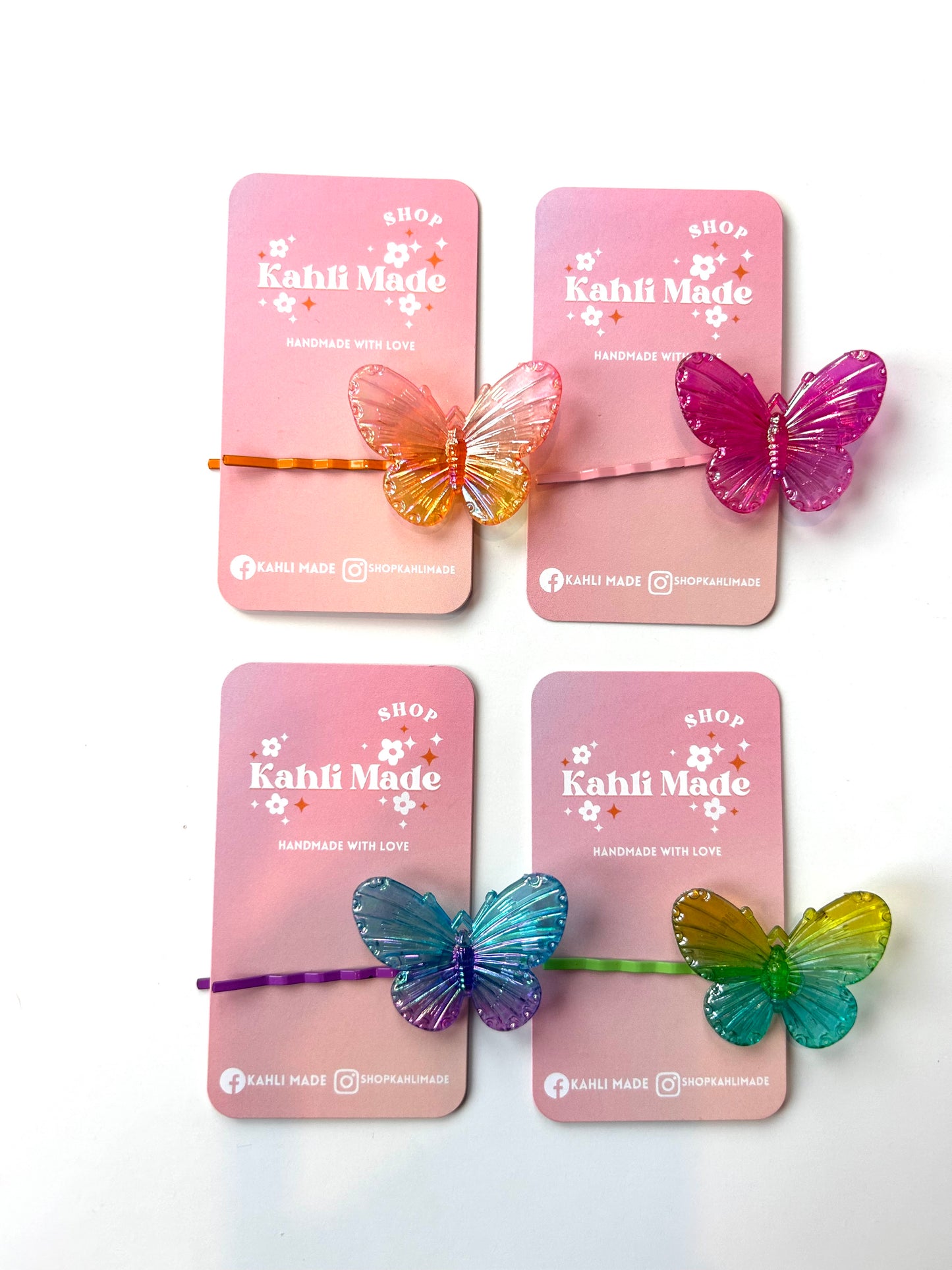 Oversized Butterfly Bobbies