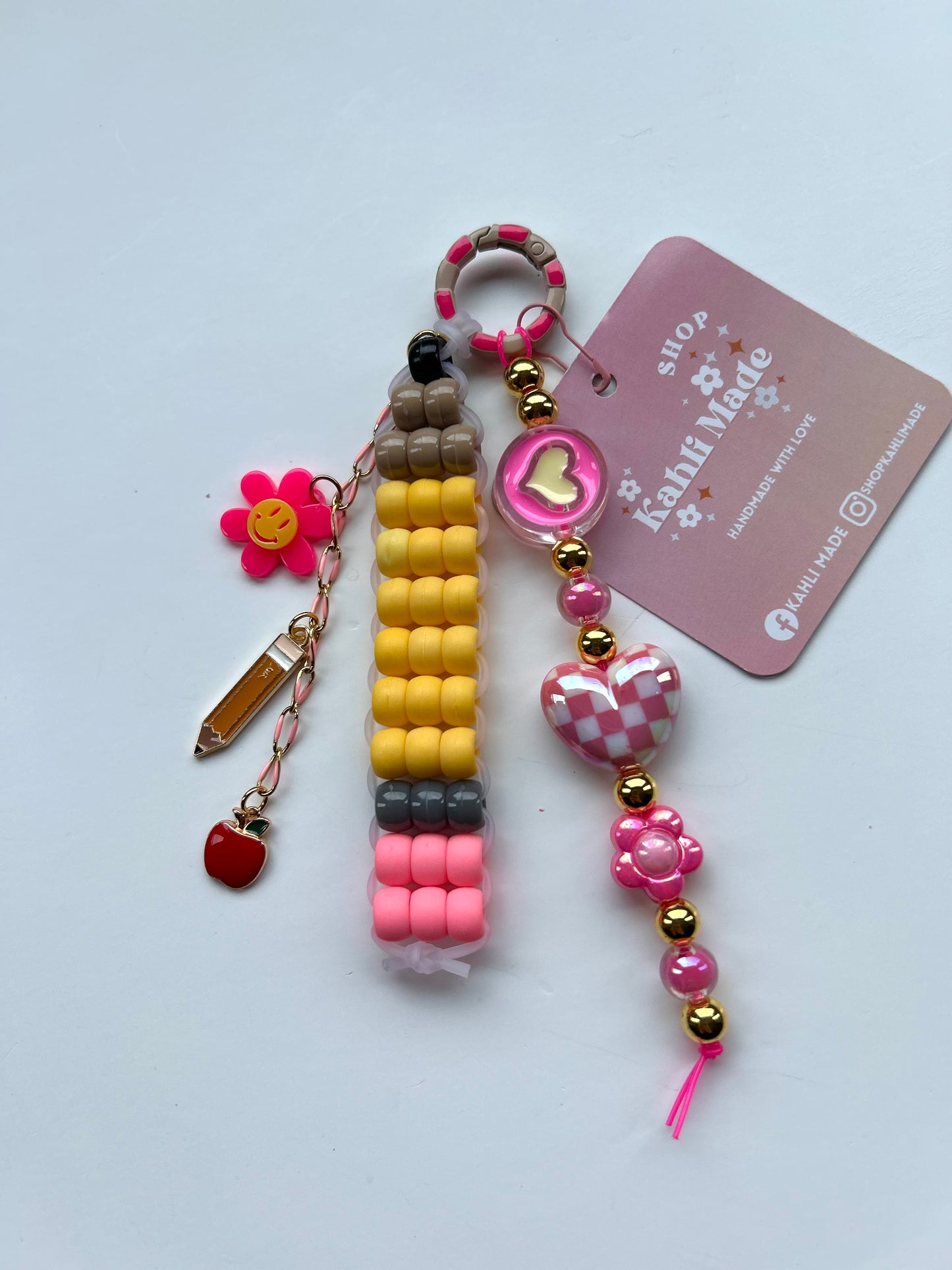 Pencil Bag Charm Trio