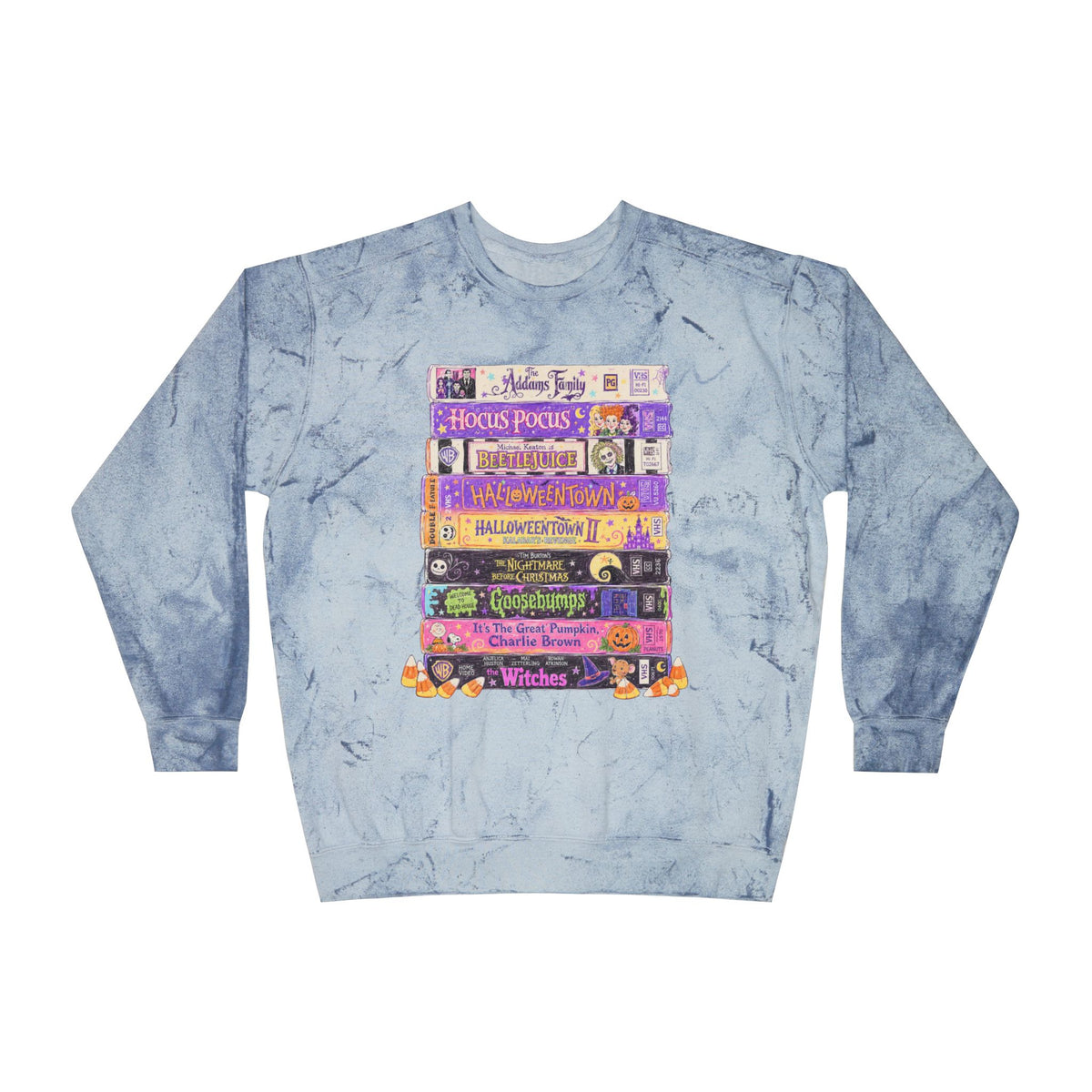 KM Nostalgic Halloween VHS Crewneck