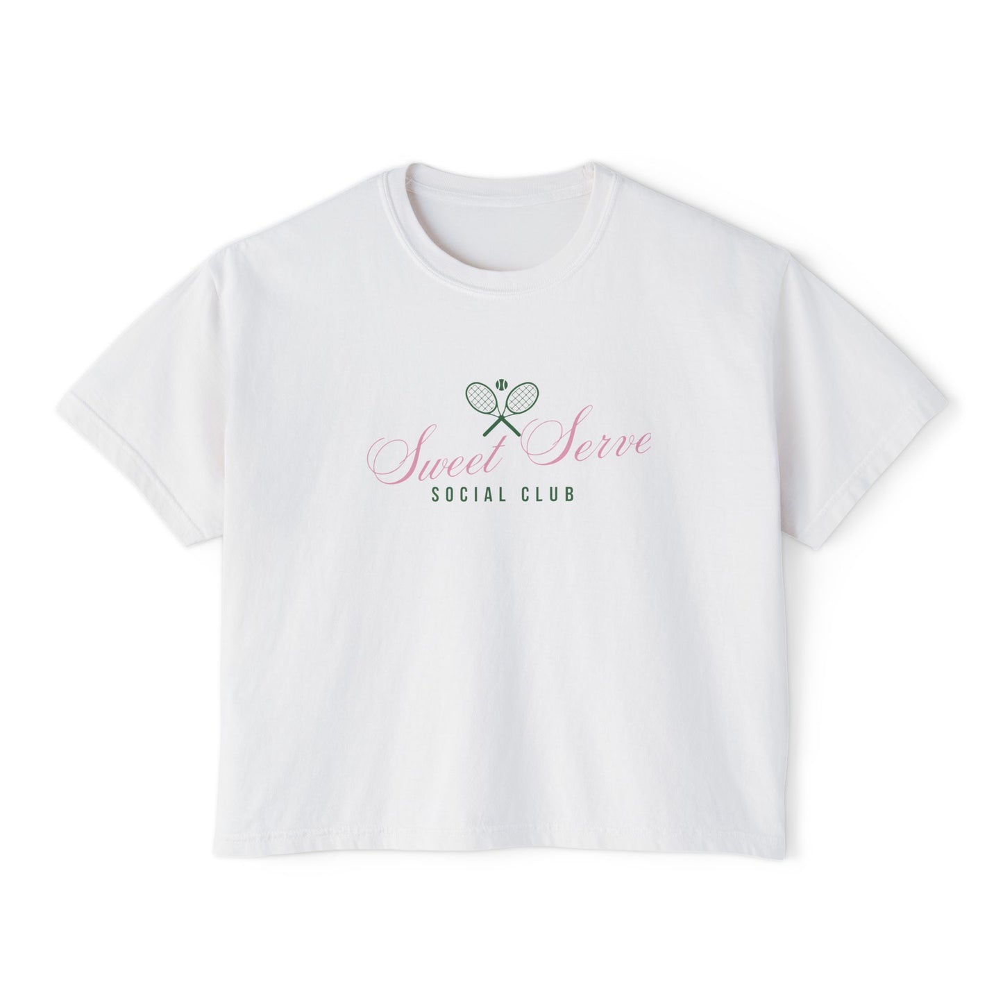 Sweet Serve Social Club Women's Boxy Tee