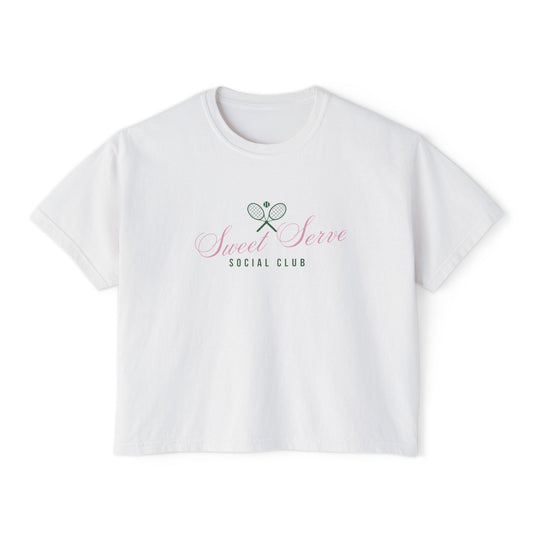 Sweet Serve Social Club Women's Boxy Tee