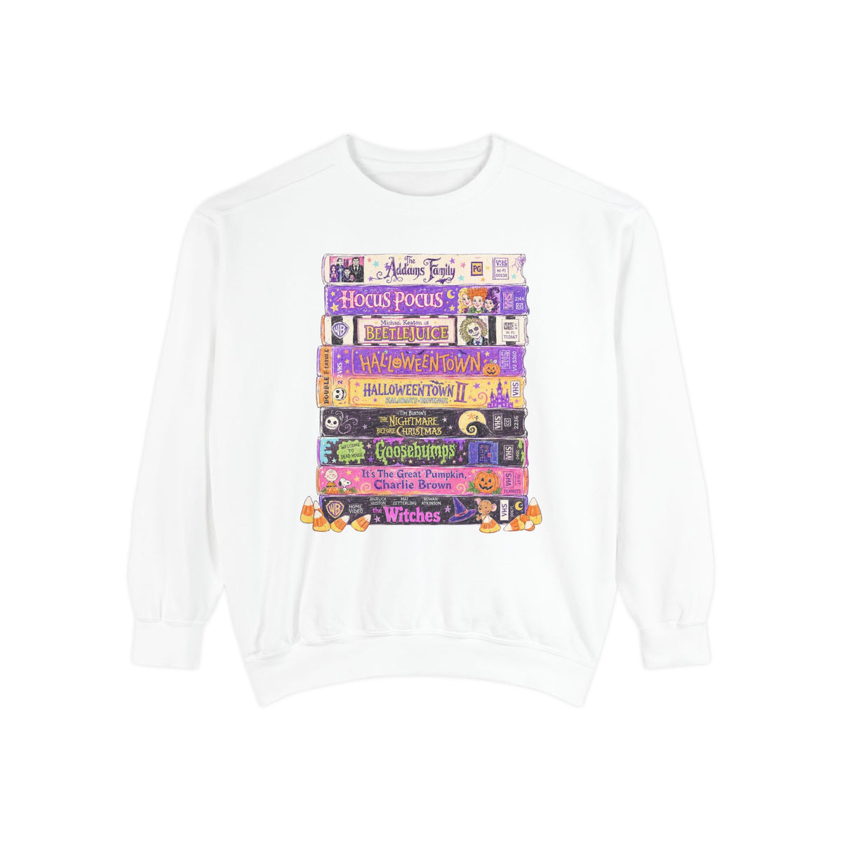 KM Nostalgic Halloween VHS Crewneck