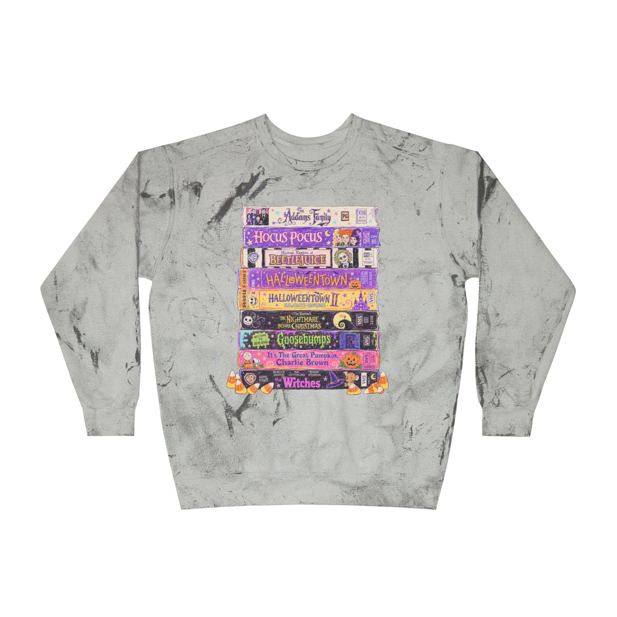 KM Nostalgic Halloween VHS Crewneck