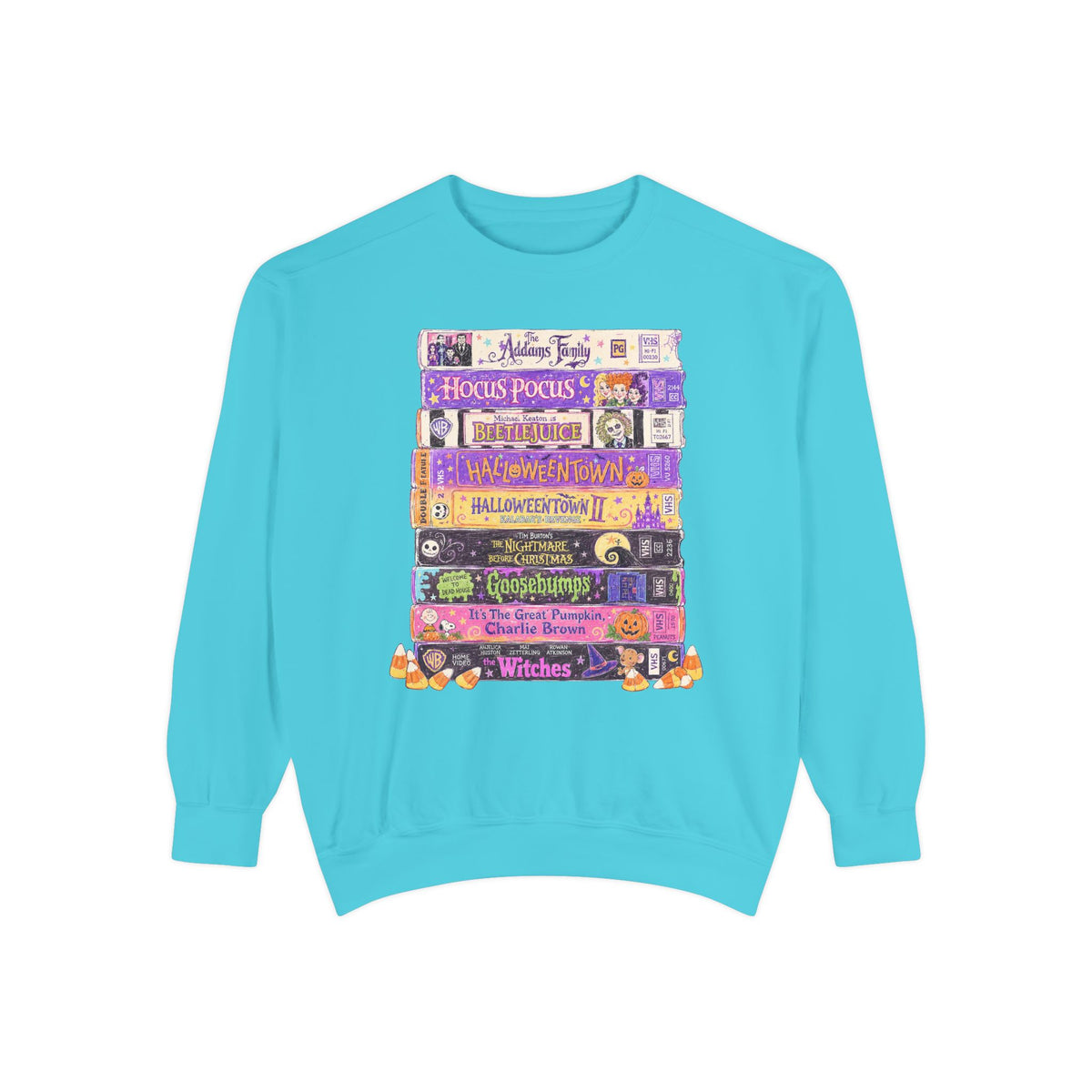 KM Nostalgic Halloween VHS Crewneck