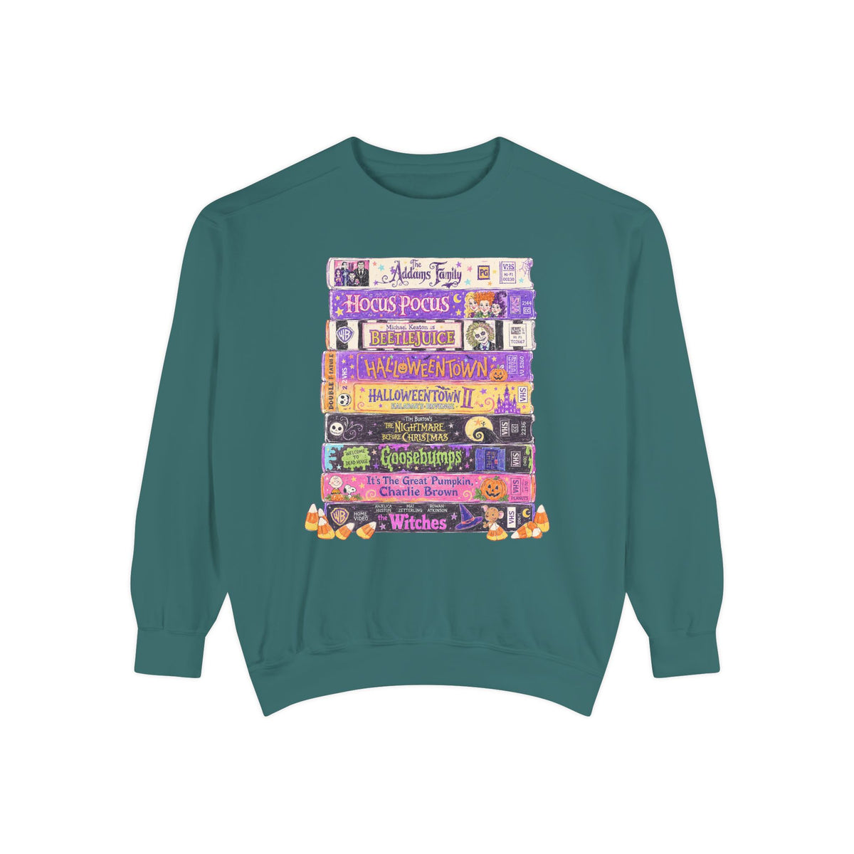 KM Nostalgic Halloween VHS Crewneck
