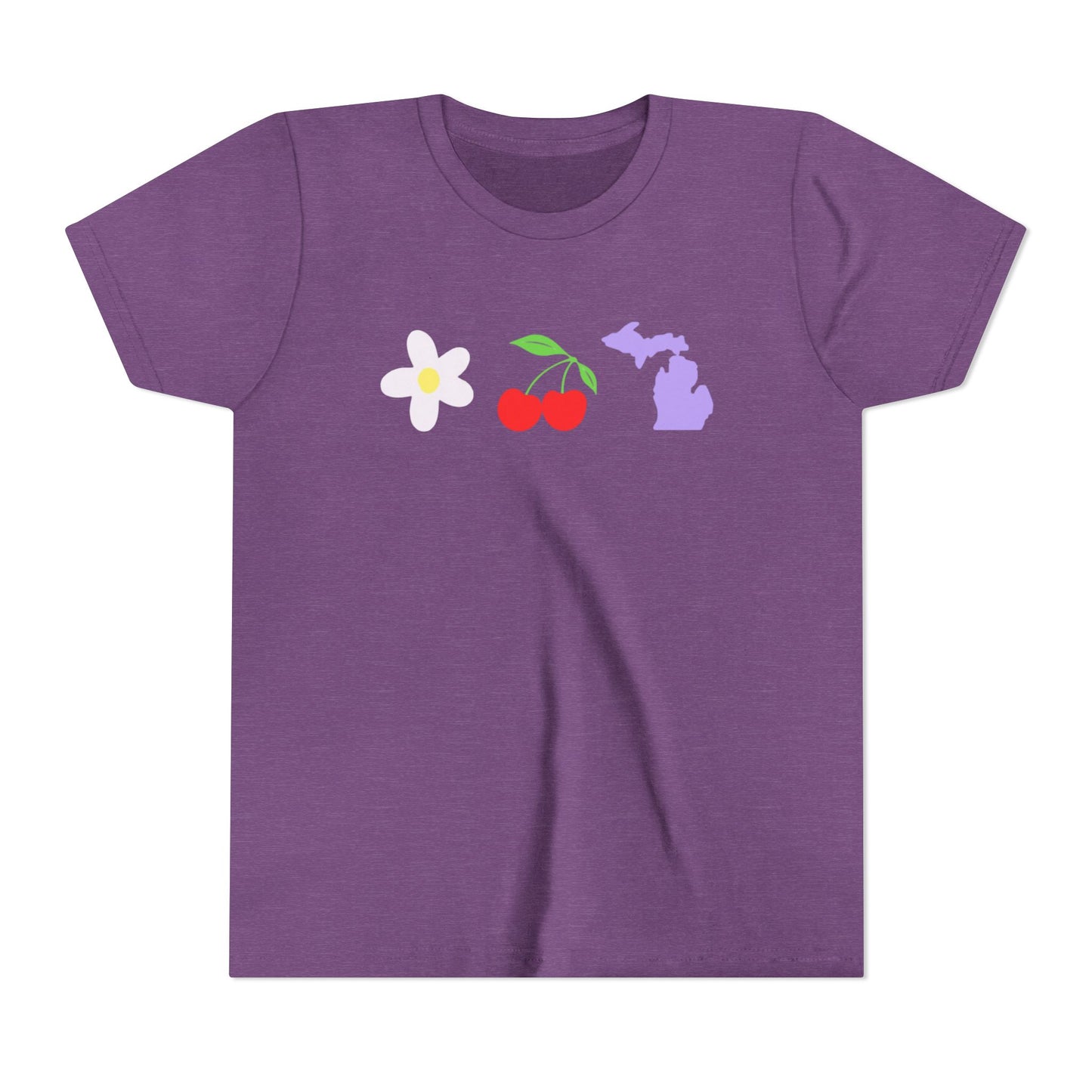 Youth Cherry Flower Michigan T