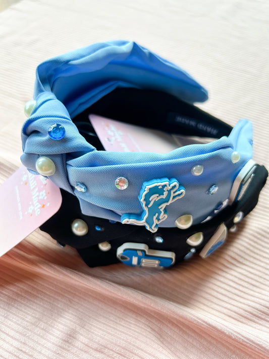 Detroit Lions Knotted Headband