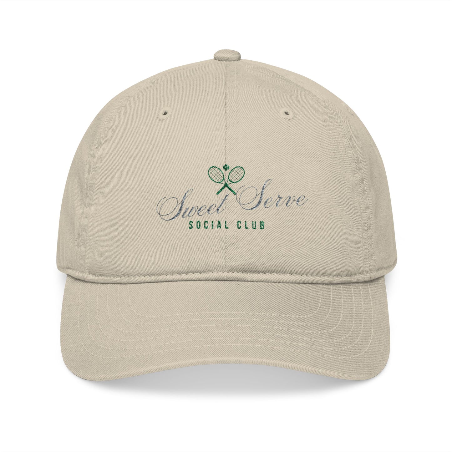 Sweet Serve Social Organic Baseball Cap (Embroidery)