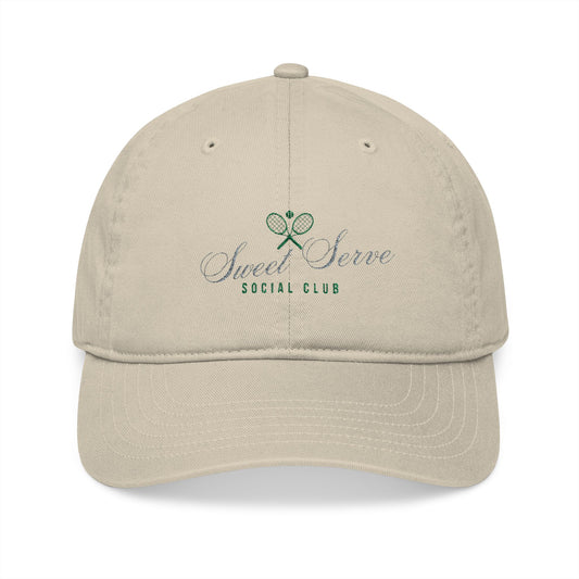 Sweet Serve Social Organic Baseball Cap (Embroidery)