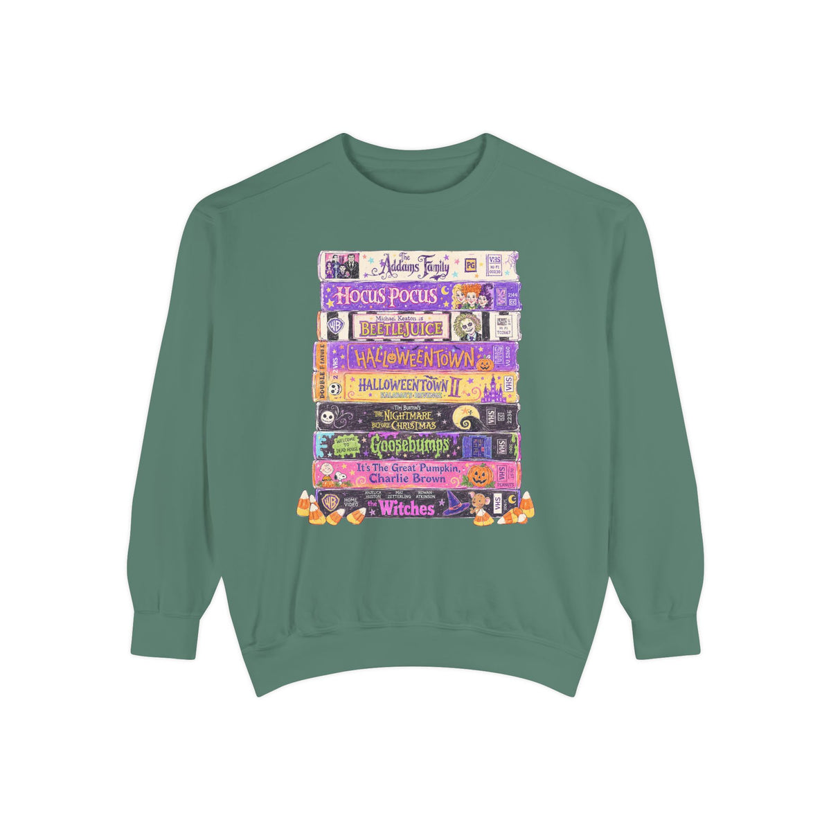 KM Nostalgic Halloween VHS Crewneck