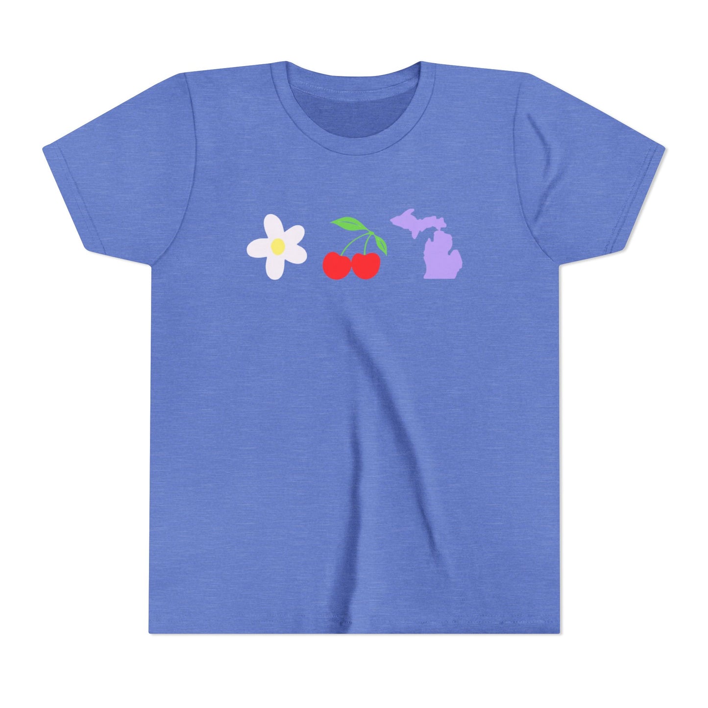 Youth Cherry Flower Michigan T