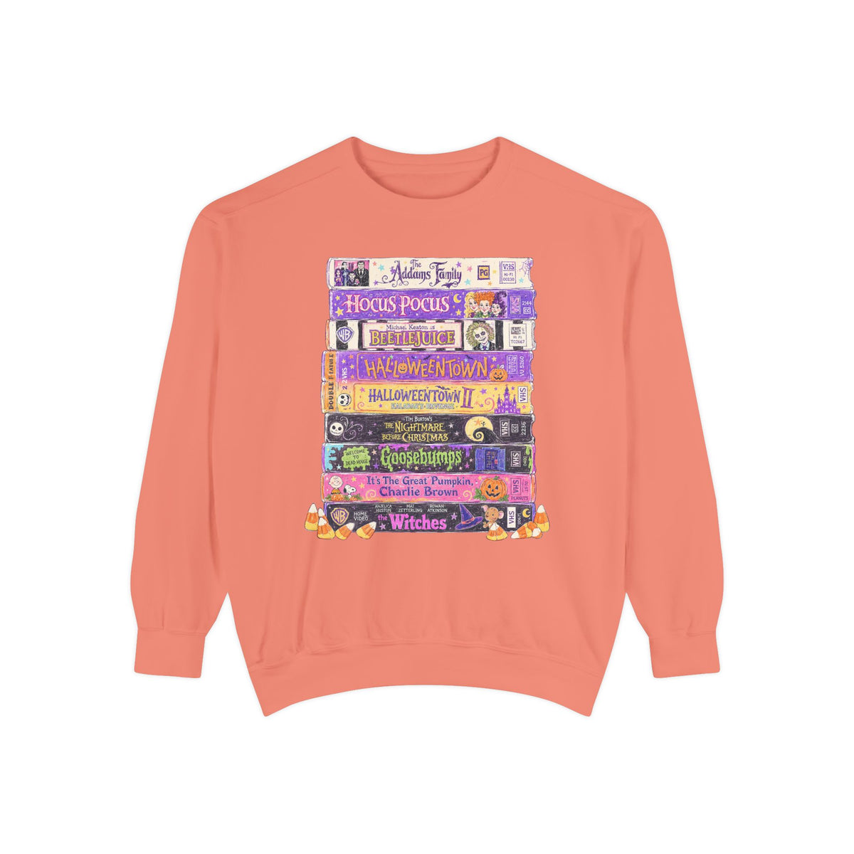 KM Nostalgic Halloween VHS Crewneck