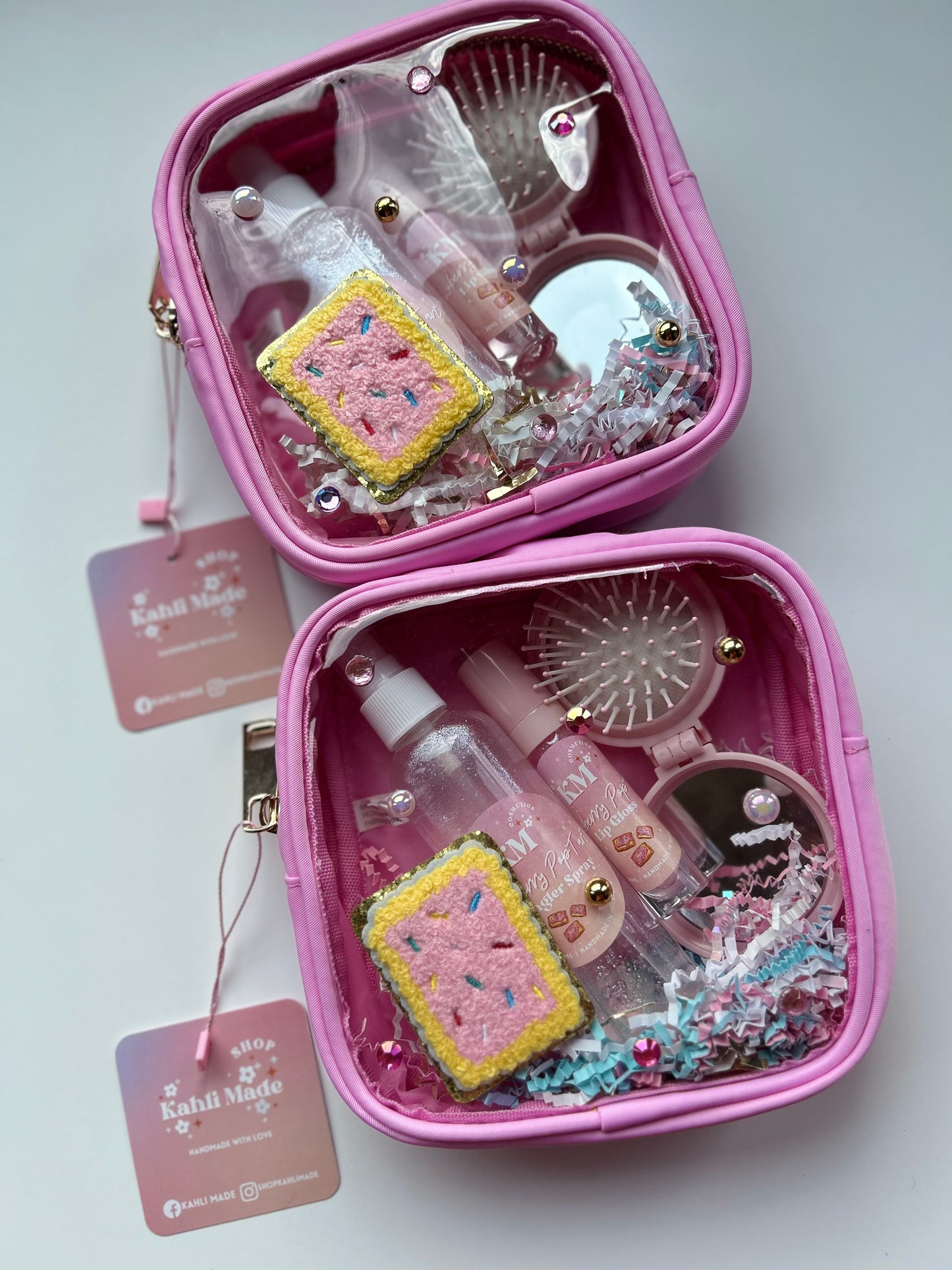 Strawberry Pop Tart Cosmetic Set
