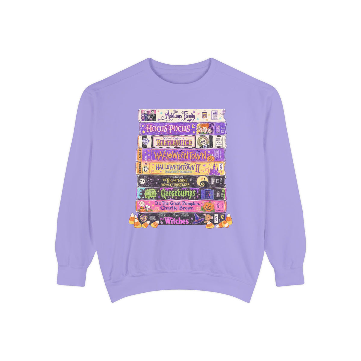 KM Nostalgic Halloween VHS Crewneck