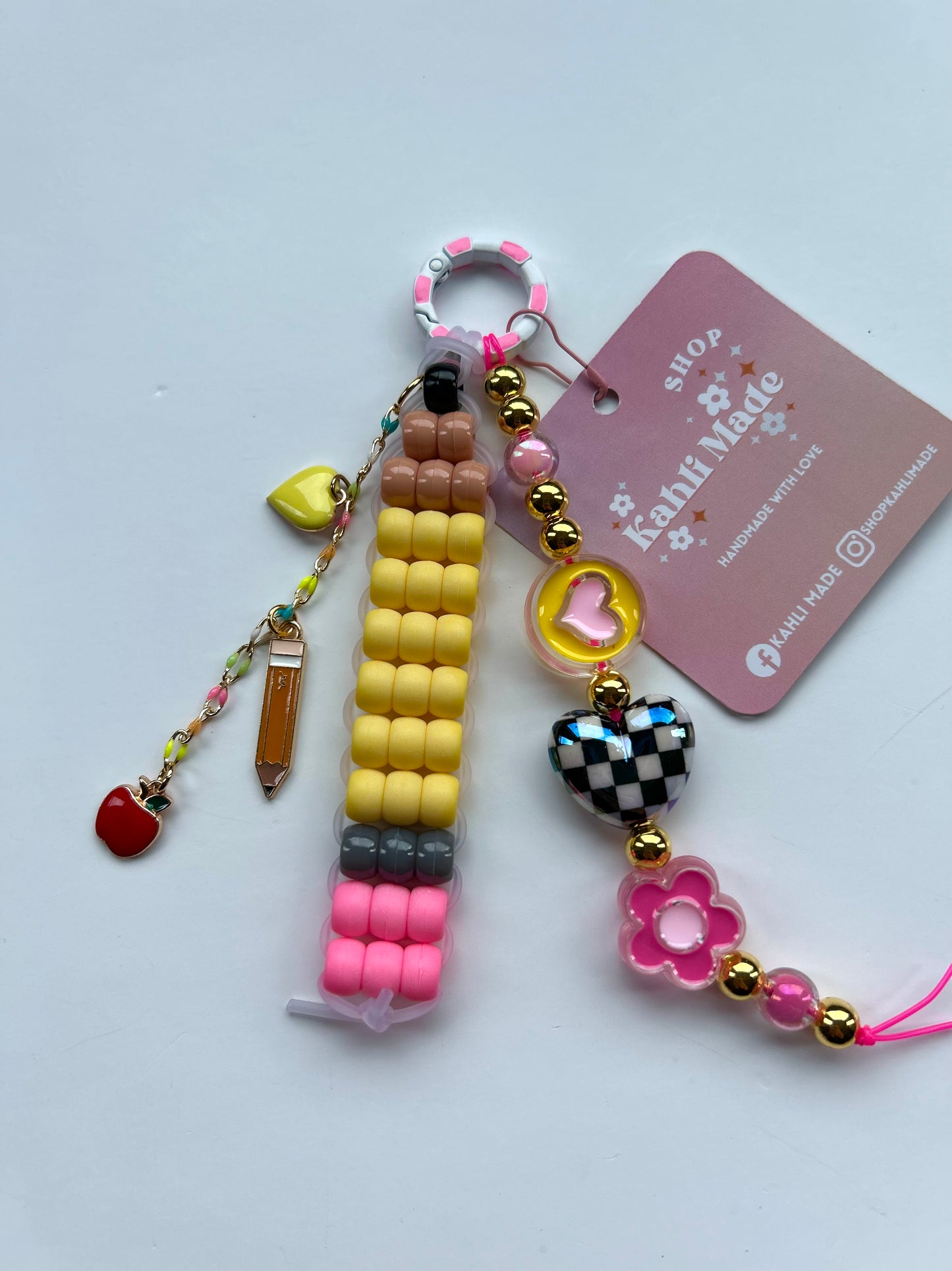 Pencil Bag Charm Trio