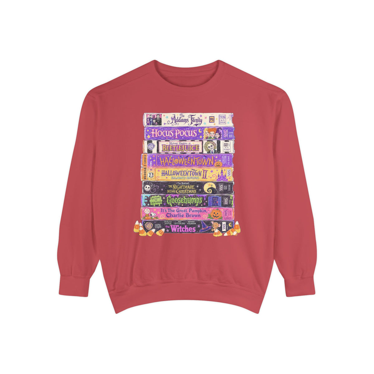 KM Nostalgic Halloween VHS Crewneck