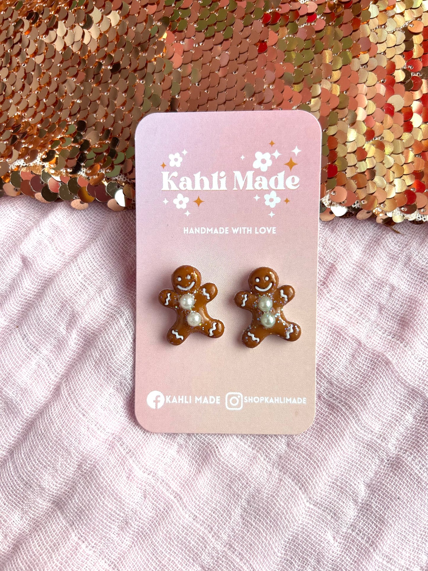 Gingerbread Studs