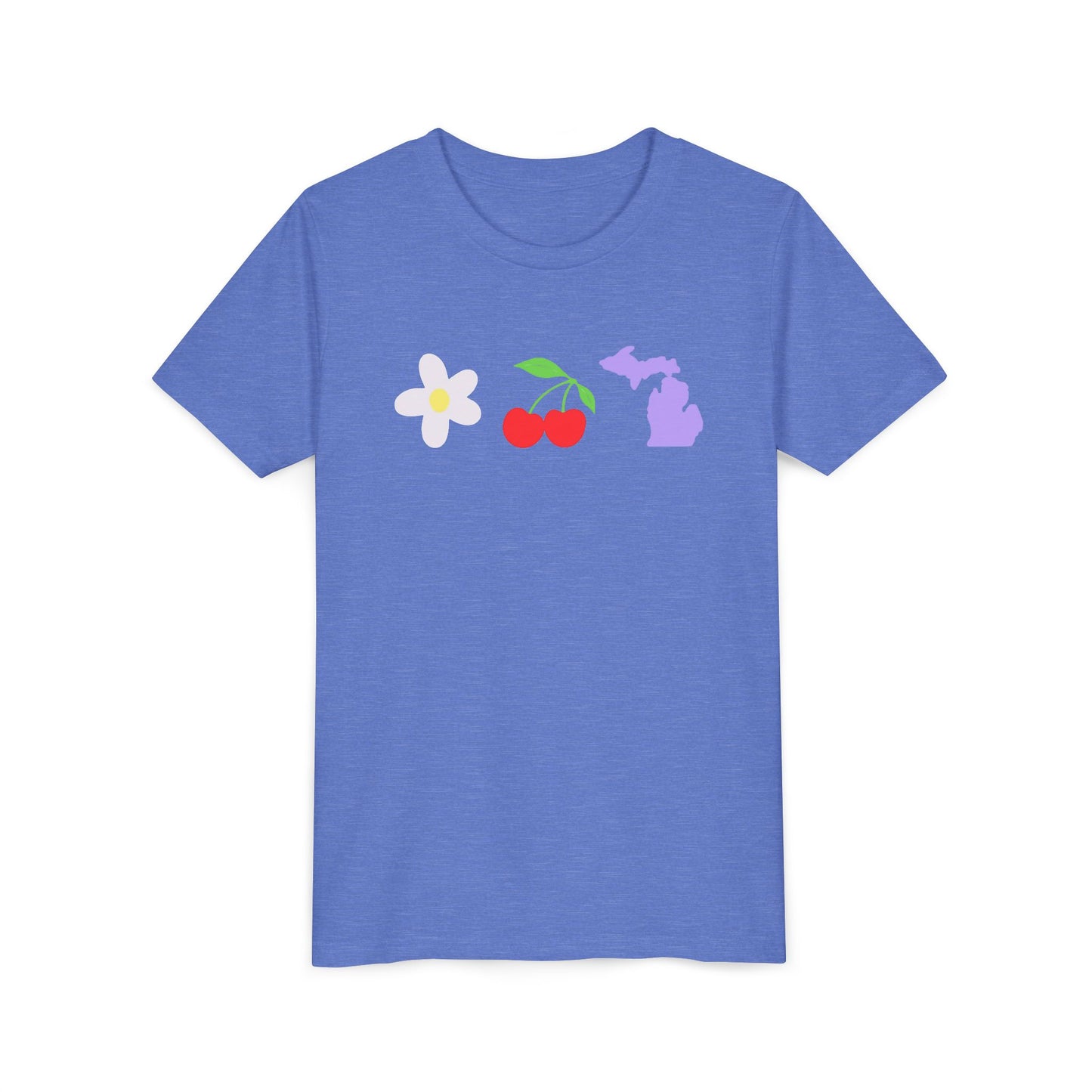 Youth Cherry Flower Michigan T
