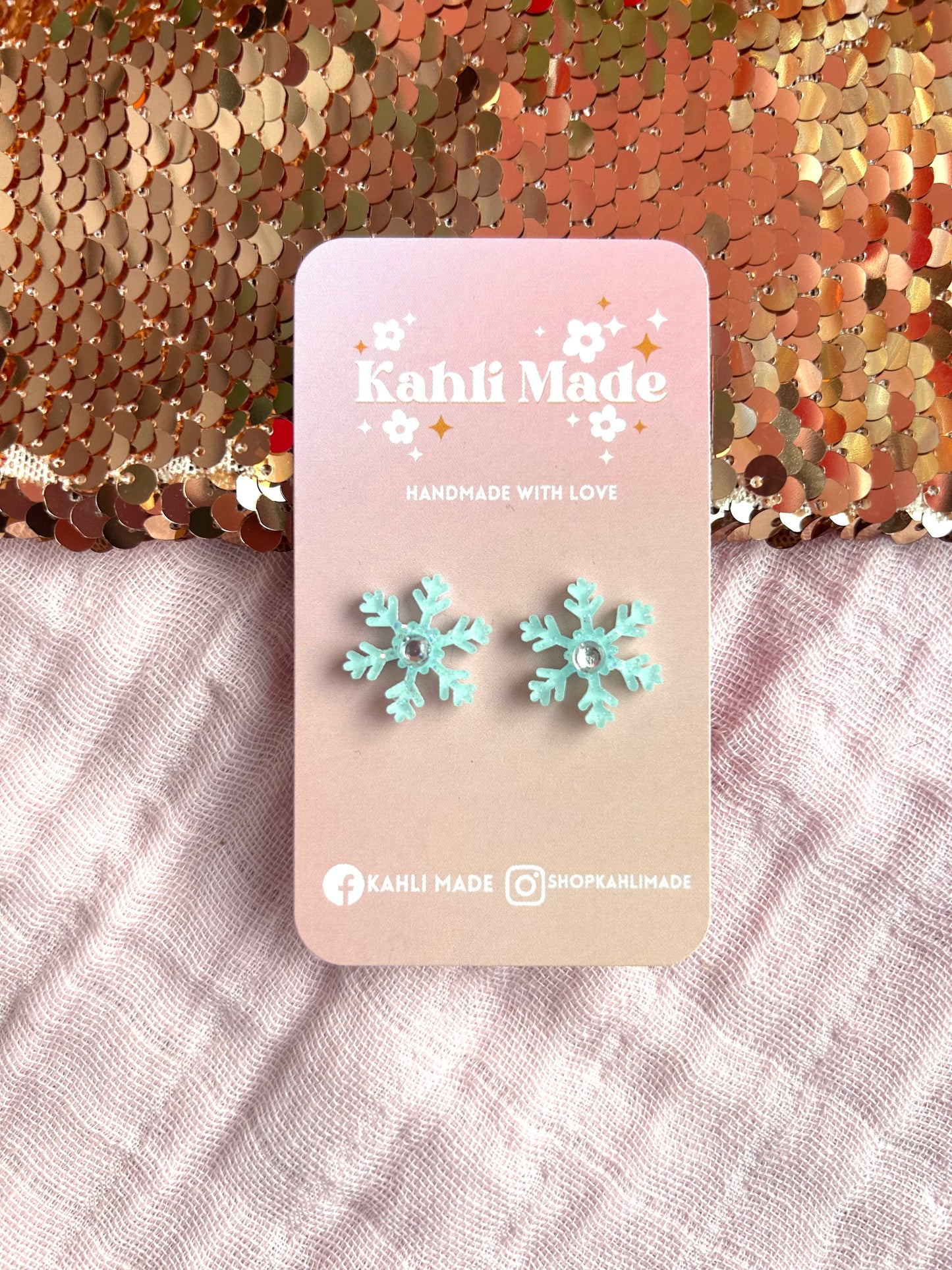 Snowflake Studs