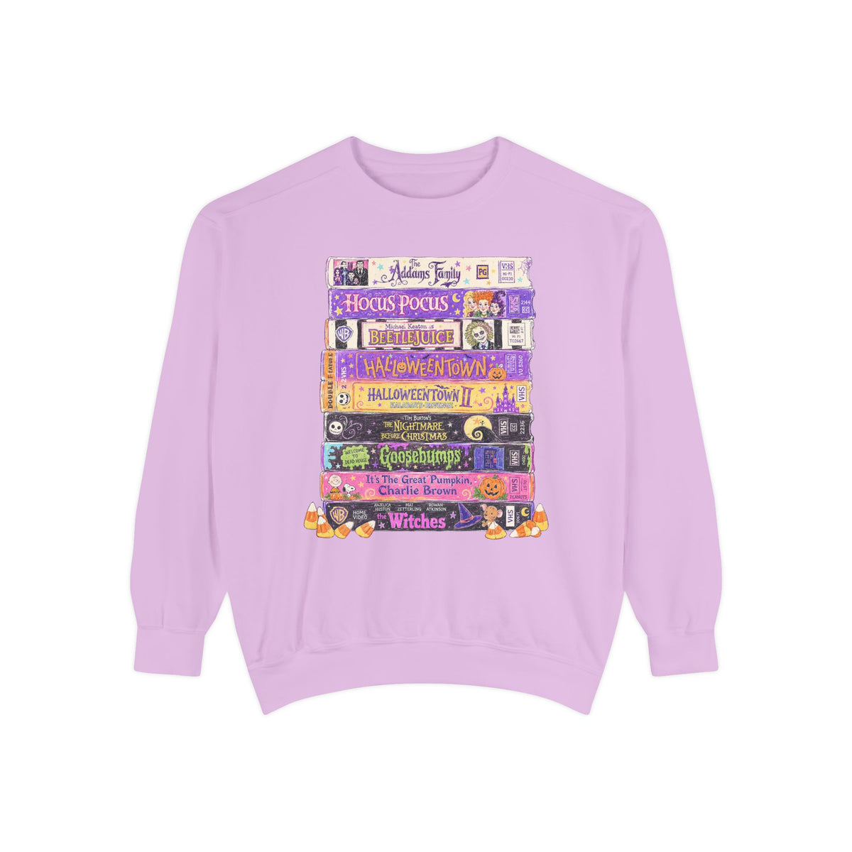 KM Nostalgic Halloween VHS Crewneck