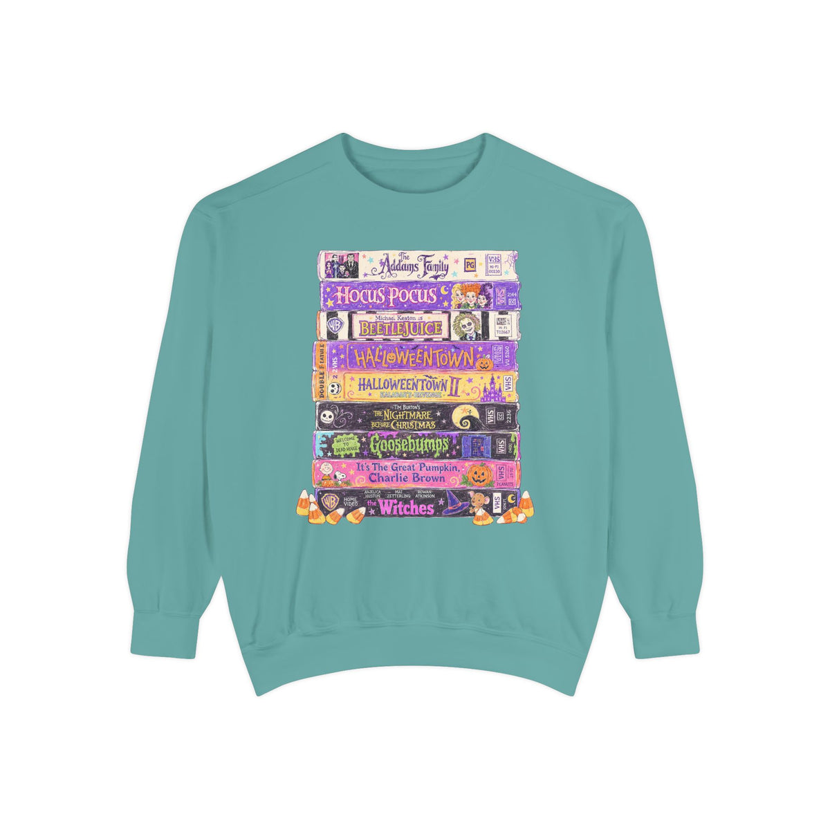 KM Nostalgic Halloween VHS Crewneck