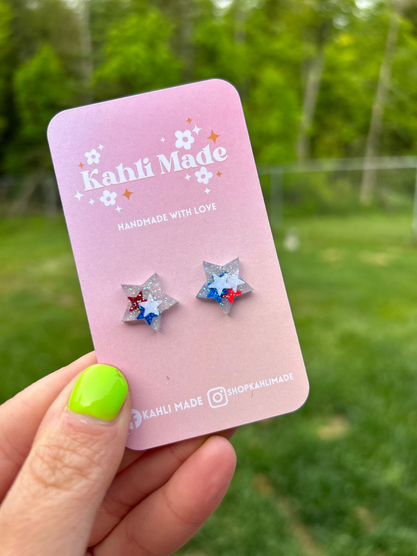 American Babe Star Studs