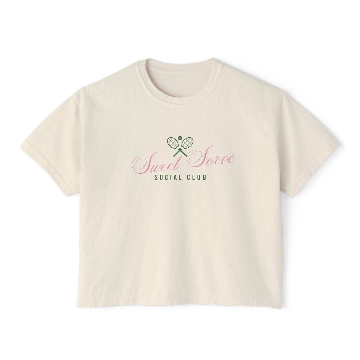 Sweet Serve Social Club Women's Boxy Tee