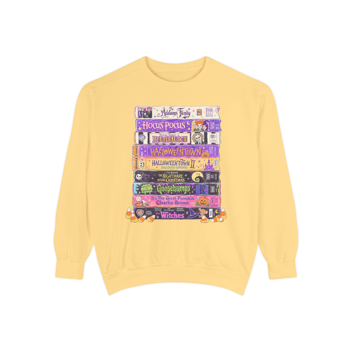 KM Nostalgic Halloween VHS Crewneck