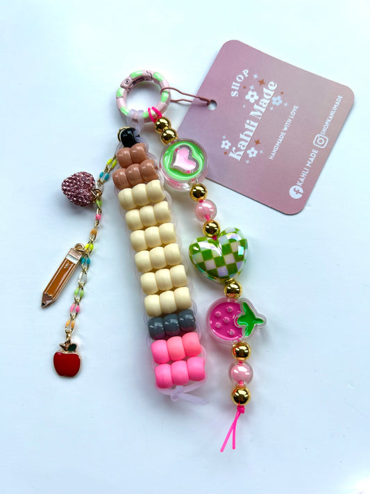 Pencil Bag Charm Trio