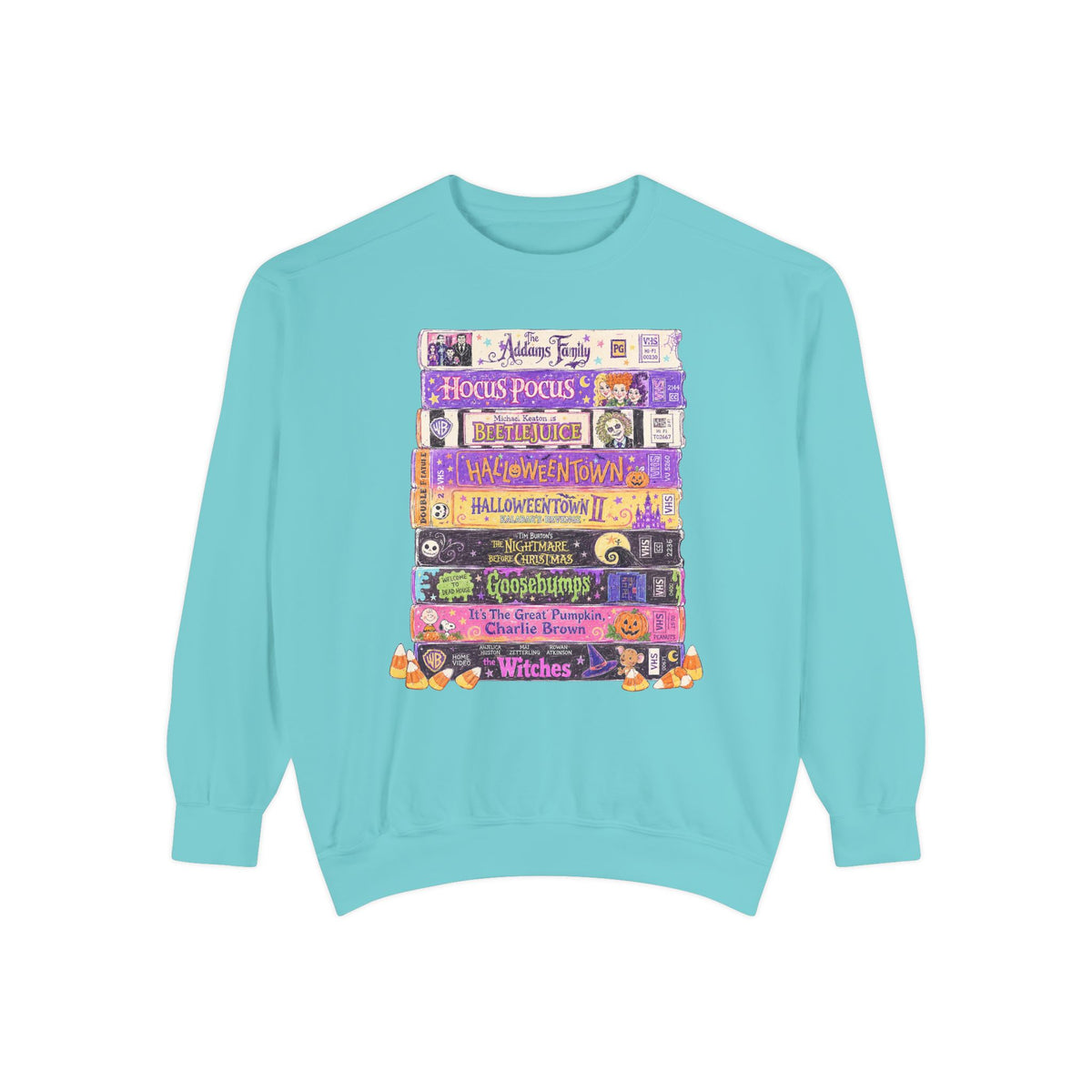 KM Nostalgic Halloween VHS Crewneck