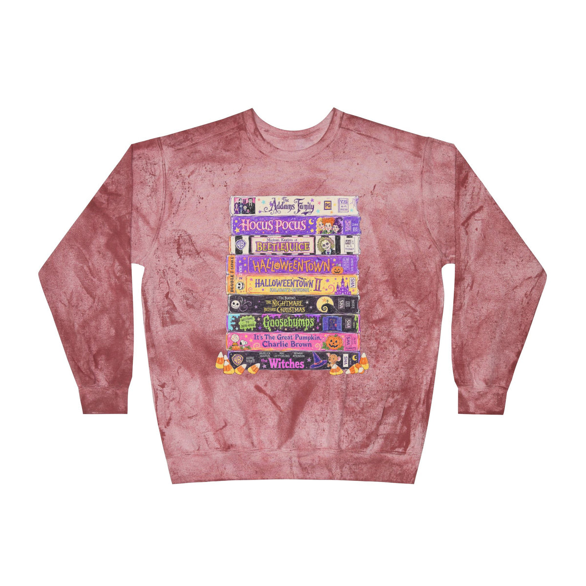 KM Nostalgic Halloween VHS Crewneck
