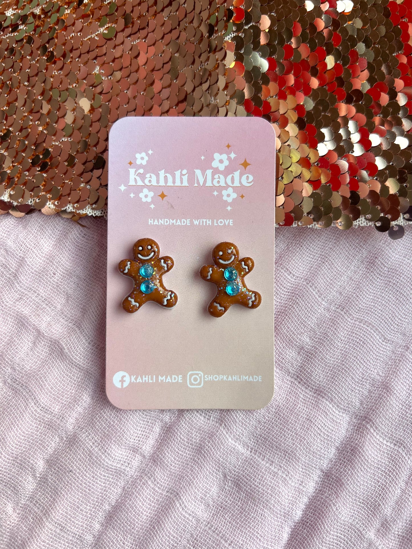 Gingerbread Studs