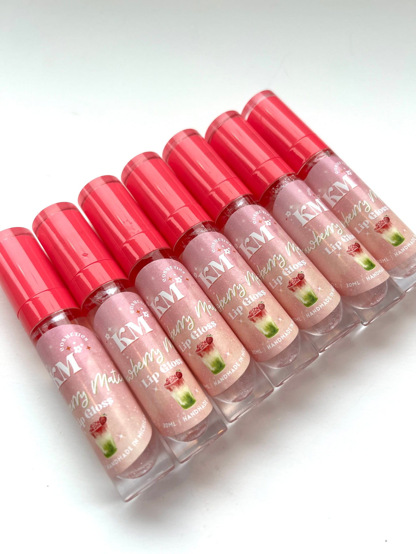 Strawberry Matcha Lip Gloss