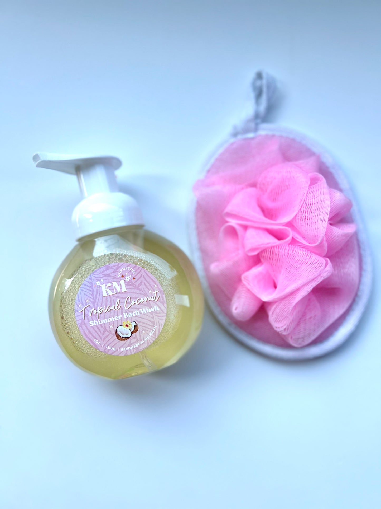 Tropical Coconut Shimmer Bath Wash