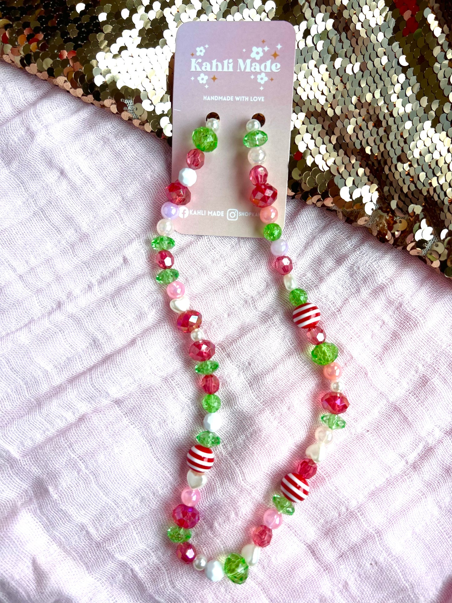 Bubble Christmas Necklace